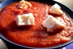 Recette Dukan : Soupe à la tomate provençale
