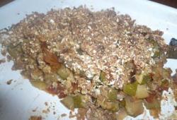 Recette Dukan : Crumble de courgettes au fromage frais