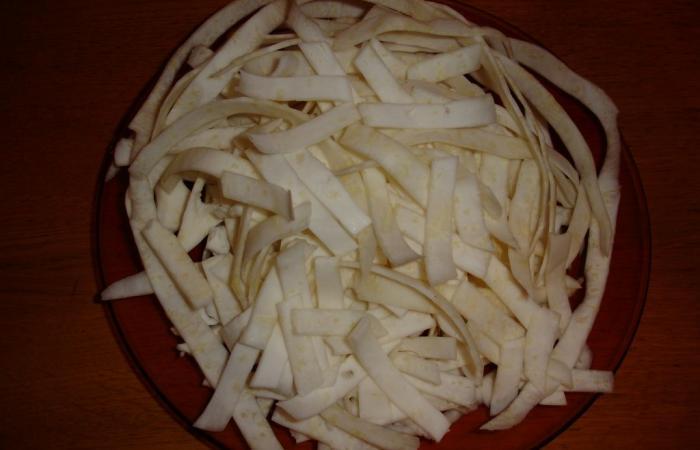 R�gime Dukan (recette minceur) : C�leri en tagliatelle #dukan https://www.proteinaute.com/recette-celeri-en-tagliatelle-2996.html