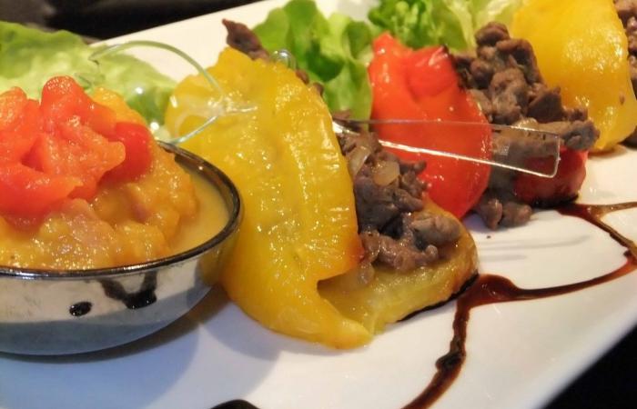 Kebab de boeuf sauce soja 