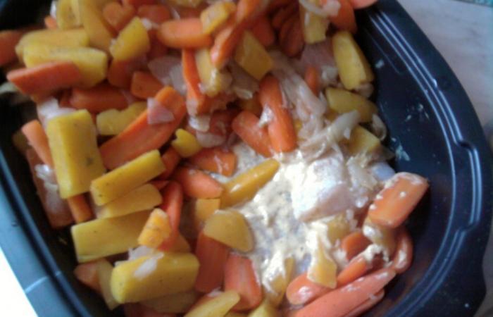 Rgime Dukan (recette minceur) : Duo de carottes sur son loup des mers #dukan https://www.proteinaute.com/recette-duo-de-carottes-sur-son-loup-des-mers-3037.html