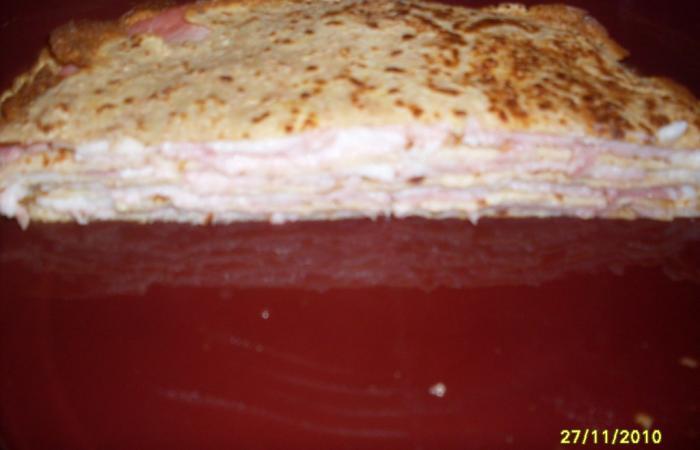 R�gime Dukan (recette minceur) : G�teau de cr�pes  #dukan https://www.proteinaute.com/recette-gateau-de-crepes-3063.html
