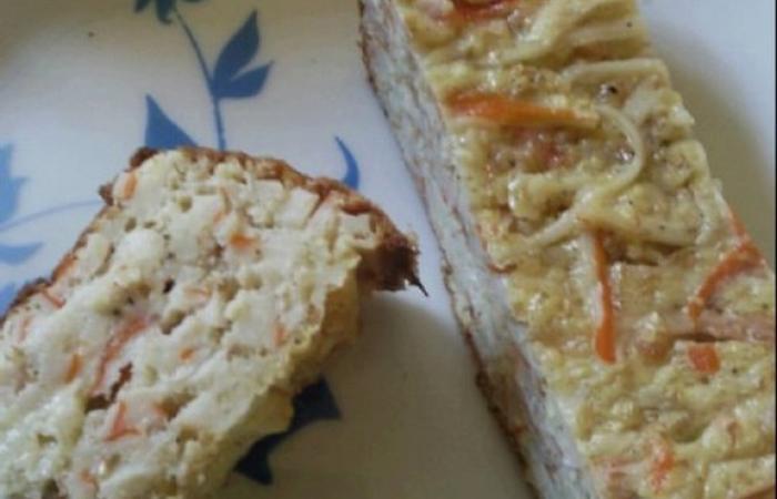 R�gime Dukan (recette minceur) : Cake au surimi #dukan https://www.proteinaute.com/recette-cake-au-surimi-3064.html