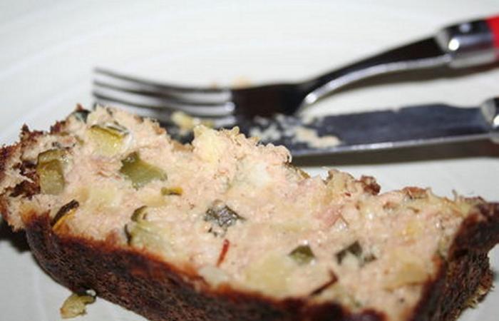 Rgime Dukan (recette minceur) : Pain de thon aux courgettes #dukan https://www.proteinaute.com/recette-pain-de-thon-aux-courgettes-3080.html