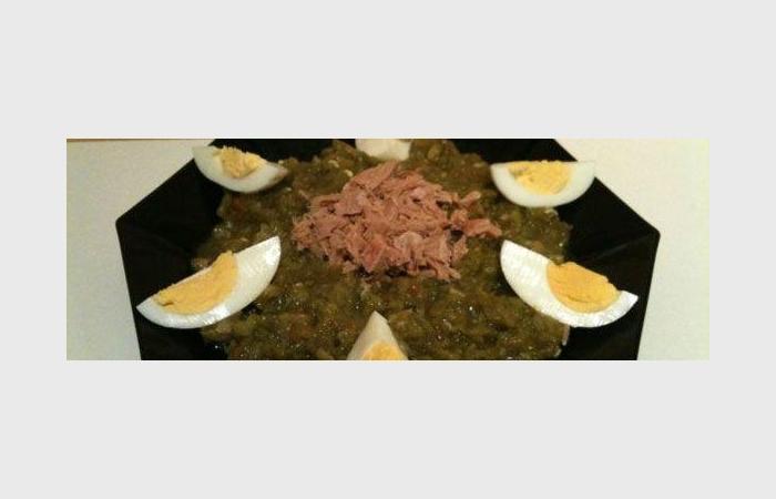 Rgime Dukan (recette minceur) : Salade Mchouia  #dukan https://www.proteinaute.com/recette-salade-mechouia-309.html