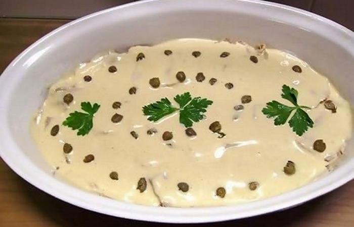 Vitello tonnato Dukan (Veau au thon)