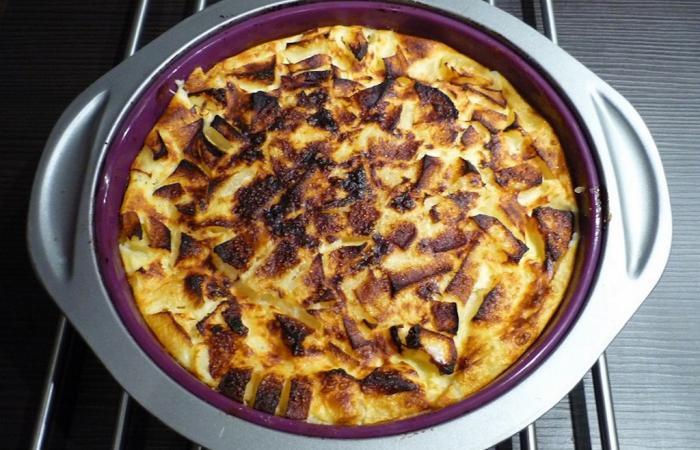 R�gime Dukan (recette minceur) : Clafoutis aux pommes #dukan https://www.proteinaute.com/recette-clafoutis-aux-pommes-3133.html