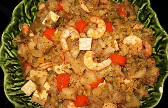 Potofu (pot-au-feu au tofu)