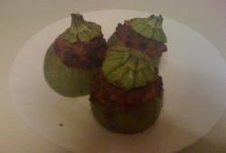R�gime Dukan, la recette Courgettes rondes farcies