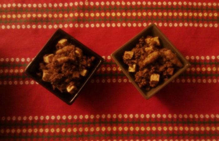 R�gime Dukan (recette minceur) : Chili con carne de tofu et gnocchis  #dukan https://www.proteinaute.com/recette-chili-con-carne-de-tofu-et-gnocchis-3190.html