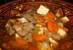 Recette Dukan : Soupe boeuf tofu carotte