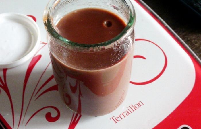 Régime Dukan (recette minceur) : Vraie fausse danette au chocolat #dukan https://www.proteinaute.com/recette-vraie-fausse-danette-au-chocolat-3345.html
