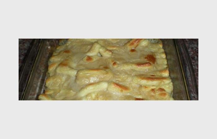 R�gime Dukan (recette minceur) : Gratin de p�tes #dukan https://www.proteinaute.com/recette-gratin-de-pates-3510.html