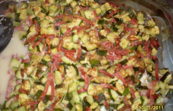 Régime Dukan (recette minceur) : Délice de courgettes à la cancoillote #dukan https://www.proteinaute.com/recette-delice-de-courgettes-a-la-cancoillote-3517.html