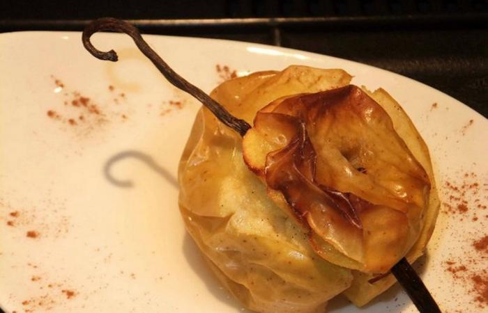 R�gime Dukan (recette minceur) : Pomme au four citron canelle vanille #dukan https://www.proteinaute.com/recette-pomme-au-four-citron-canelle-vanille-3525.html