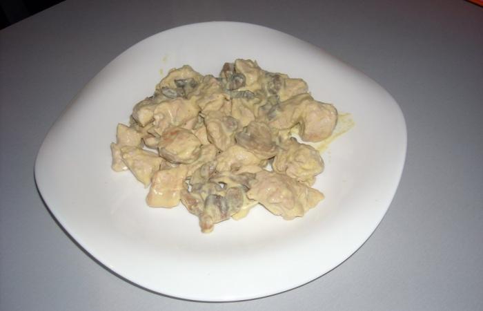 Eminc� de poulet � la Normande