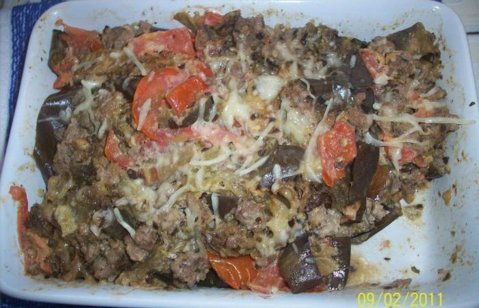 R�gime Dukan (recette minceur) : Gratin d'aubergine grill�e #dukan https://www.proteinaute.com/recette-gratin-d-aubergine-grillee-3623.html