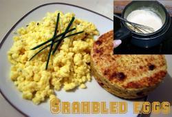Recette Dukan : Oeufs brouill�s (Scrambled eggs)