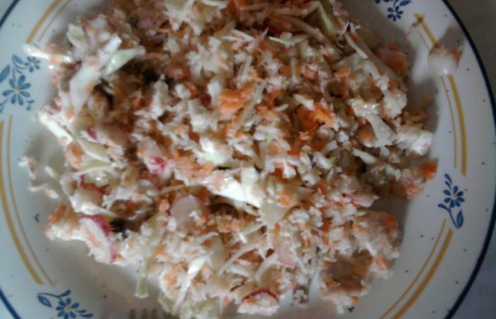 Rgime Dukan (recette minceur) : Salade au chou #dukan https://www.proteinaute.com/recette-salade-au-chou-3699.html