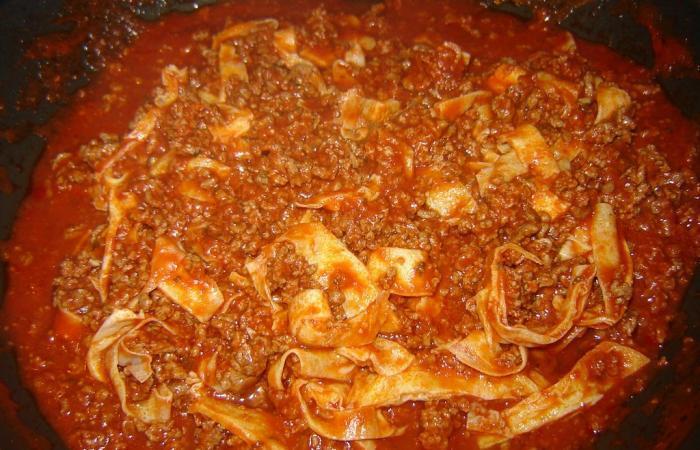 R�gime Dukan (recette minceur) : Tagliatelles � la bolognaise Dudu #dukan https://www.proteinaute.com/recette-tagliatelles-a-la-bolognaise-dudu-3747.html