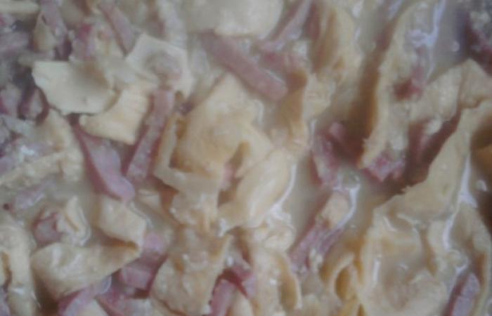 R�gime Dukan (recette minceur) : P�tes � la carbonara du jeudi en PP #dukan https://www.proteinaute.com/recette-pates-a-la-carbonara-du-jeudi-en-pp-3788.html