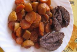 Recette Dukan : Boeuf (gîte ou joue) - carottes