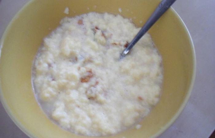 R�gime Dukan (recette minceur) : Bouillie (gout far = g�teau breton) #dukan https://www.proteinaute.com/recette-bouillie-gout-far-gateau-breton-3883.html