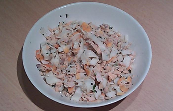 R�gime Dukan (recette minceur) : Tagliatelles de la mer #dukan https://www.proteinaute.com/recette-tagliatelles-de-la-mer-3935.html