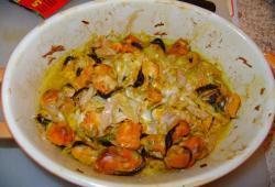 R�gime Dukan, la recette Moules au safran � ma fa�on