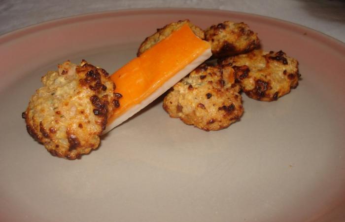 Régime Dukan (recette minceur) : Croquettes surimi et saumon fumé #dukan https://www.proteinaute.com/recette-croquettes-surimi-et-saumon-fume-3968.html
