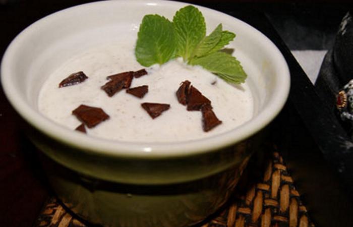 R�gime Dukan (recette minceur) : Petit pot de cr�me aux �pices fa�on stracciatella #dukan https://www.proteinaute.com/recette-petit-pot-de-creme-aux-epices-facon-stracciatella-3969.html