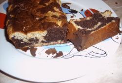 Recette Dukan : Gateau marbré chocolat vanille