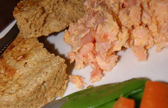 R�gime Dukan (recette minceur) : Rillettes de saumon #dukan https://www.proteinaute.com/recette-rillettes-de-saumon-3996.html