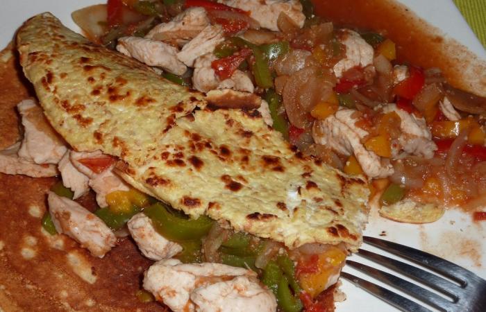 R�gime Dukan (recette minceur) : Dinde Tex-Mex et sa tortillas #dukan https://www.proteinaute.com/recette-dinde-tex-mex-et-sa-tortillas-4072.html