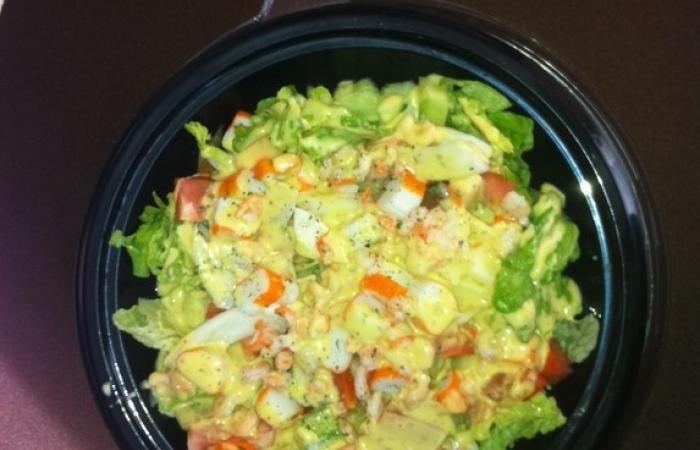 Rgime Dukan (recette minceur) : Salade ocane #dukan https://www.proteinaute.com/recette-salade-oceane-4251.html
