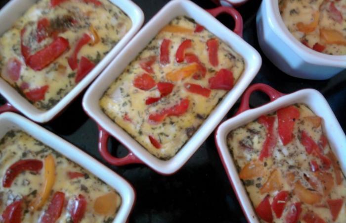 Frittatas aux poivrons