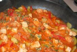 Recette Dukan&nbsp;: Wok de poulet mijot� aux petits l�gumes