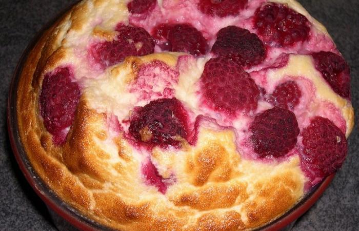 R�gime Dukan (recette minceur) : Cheesecake aux framboises #dukan https://www.proteinaute.com/recette-cheesecake-aux-framboises-4411.html