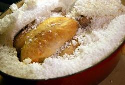 Recette Dukan : Poulet en croute de sel