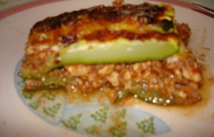 R�gime Dukan (recette minceur) : Lasagnes de l�gumes aux 2 viandes (1 tuerie) #dukan https://www.proteinaute.com/recette-lasagnes-de-legumes-aux-2-viandes-1-tuerie-4460.html