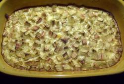 Recette Dukan&nbsp;: Clafoutis de rubarbe