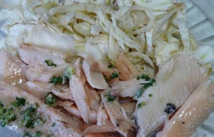 R�gime Dukan (recette minceur) : Truite au fenouil #dukan https://www.proteinaute.com/recette-truite-au-fenouil-4505.html