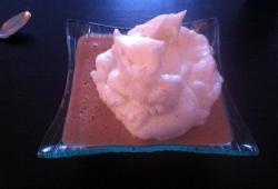 Recette Dukan : Ile flottante au bioflan anti cholesterol sans jaune d'oeuf