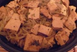 Recette Dukan : Vermicelles de konjac au tofu curry