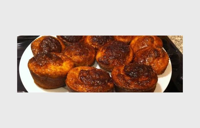 Rgime Dukan (recette minceur) : Muffins Dukan au yaourt stvia armatis Mangue #dukan https://www.proteinaute.com/recette-muffins-dukan-au-yaourt-stevia-aromatise-mangue-4590.html