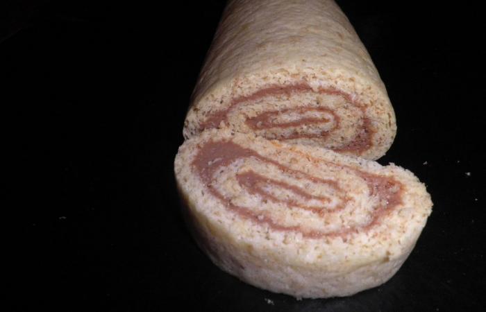 R�gime Dukan (recette minceur) : Roul� au chocolat #dukan https://www.proteinaute.com/recette-roule-au-chocolat-4601.html