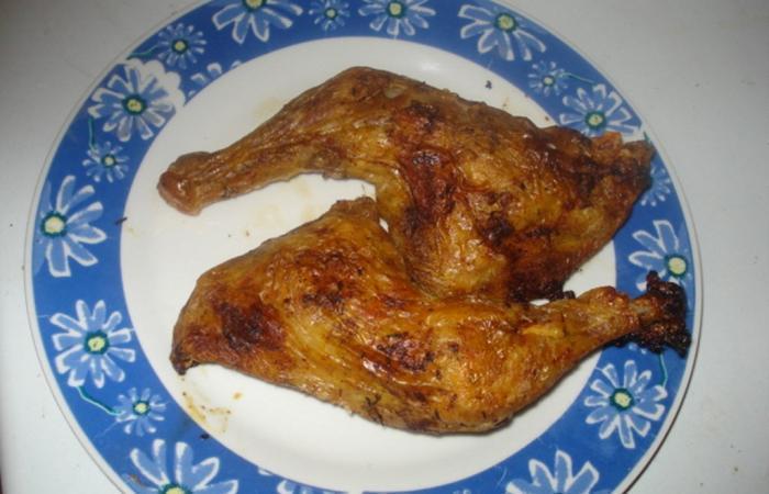 R�gime Dukan (recette minceur) : Cuisses de poulet au four express #dukan https://www.proteinaute.com/recette-cuisses-de-poulet-au-four-express-4608.html