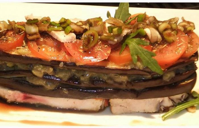 Régime Dukan (recette minceur) : Lasagne de légumes grillés #dukan https://www.proteinaute.com/recette-lasagne-de-legumes-grilles-4661.html