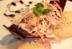 Recette Dukan : Salade de choux blanc / poire