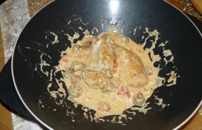 R�gime Dukan (recette minceur) : Fricass� de volaille � la martiniquaise #dukan https://www.proteinaute.com/recette-fricasse-de-volaille-a-la-martiniquaise-471.html